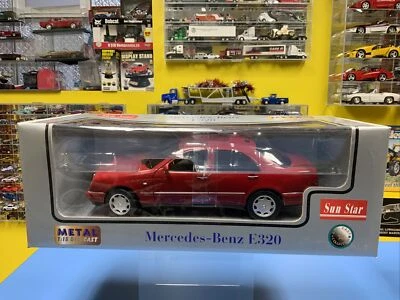 SUN STAR MERCEDES-BENZ E320  "RED"   "NEW" - Image 1 of 4