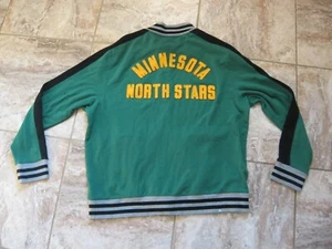 Giacca con cerniera vintage NHL Minnesota North Stars FANATICIS taglia L - Foto 1 di 9
