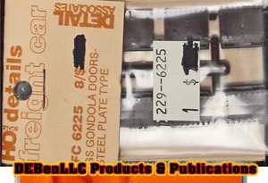 GS Gondola Puertas-Placa de acero Tipo 8pcs (NOS) Detalle Asociados HO Escala fina - Imagen 1 de 9