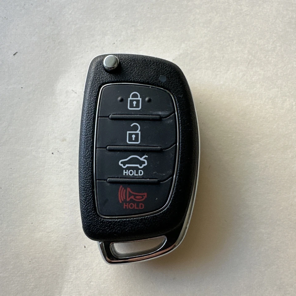 Hyundai Sonata Key Fob Remote Flip Key TQ8-RKE-4F16 RKE 4F16 - Image 1 of 3
