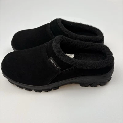 Bearpaw Women's Suzanne Suede Mule with Rain & Stain Repellent Black Size 9 M - Image 1 of 4