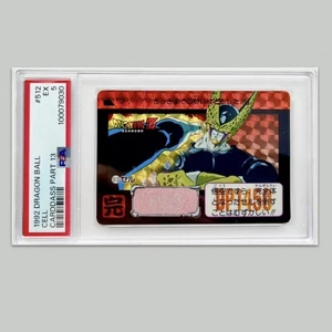 Dragon Ball Z Rare 90s Prism PSA Graded Card Game Carddass Promo Super Holo Foil - Picture 1 of 11