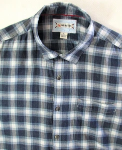 Camicia 32 Bar Blues Uomo XL Extra Large Preppy Elegante Casual Cool Comfort Cotone - Foto 1 di 11