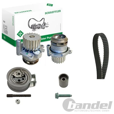 INA ZAHNRIEMENSATZ+WASSERPUMPE passend für VW POLO SKODA FABIA SEAT AROSA - Bild 1 von 4