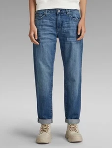 G-Star, donna, jeans, Kate Boyfriend, denim elasticizzato Sato, W25 L30 - Foto 1 di 4