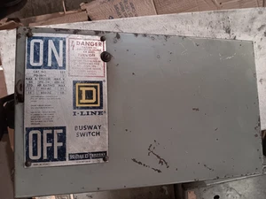 SQUARE D PQ-3606 SER 2 60A 600V I-LINE BUSWAY SWITCH - Picture 1 of 8