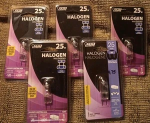 5 Feit 25W G8 Base 120V Bulbs - Picture 1 of 3