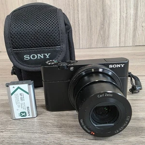 Sony Cyber-Shot DSC-RX100 (Mk 1) 20.2MP Compact Digital Camera With Case - Picture 1 of 23