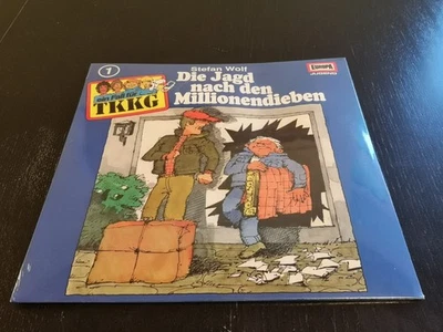 TKKG (Folge 1) Die Jagd nach den Millionendieben - Vinyl Picture Disc EUROPA OVP - Bild 1 von 4