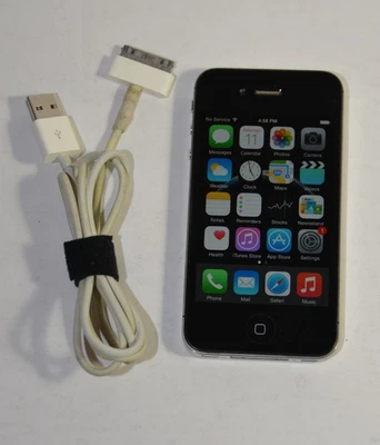 Apple iPhone 4S A1387 32GB **Locked to FIDO** OS 8.1.3 - Image 1 of 4