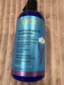 PURA D'OR Dor Healing Conditioner Lavender Vanilla with Organic Argan Oil 16 oz - Picture 1 of 3