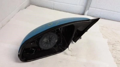 BMW M3 2017 LEFT DRIVER Side View Mirror OEM PN # C017610146680 YAS MARINA BLUE - Image 1 of 4