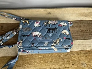 Tracolla Vera Bradley Deluxe All Together in miagolio di gatto nuova - Foto 1 di 5