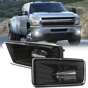 For 2007-2015 Chevy Silverado 1500 2500 3500 Tahoe Bumper LED Fog Lights Lamps - Picture 1 of 9