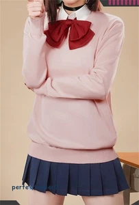 DAN DA DAN Ayase Momo Shirt Sweater Suit Cosplay Costume Halloween Outfits Gifts - Picture 1 of 15