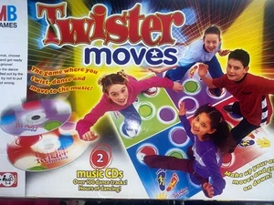 Vintage 2003 MB Games - Twister Moves - Complete Including The 2 Music CD’s - Picture 1 of 4