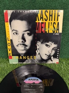 Kashif + Meli'sa Morgan – Love Changes 12" Vinyl 1987 Arista – AD1-9627 - Picture 1 of 3