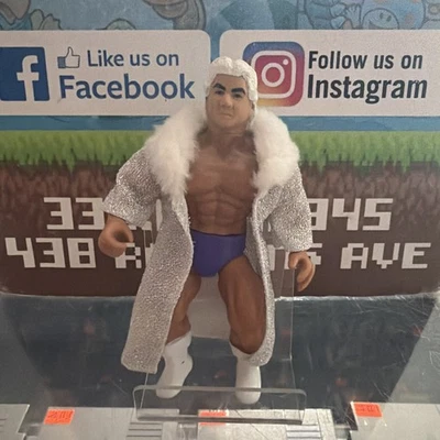 1985 Remco WAIT «Nature Boy» Ric Flair рестлинг фигурка с оригинальным халатом - Изображение 1 из 2