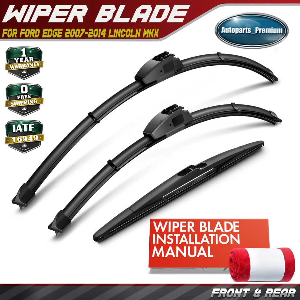 Limpiaparabrisas de 26"" y 20"" y 14"" 3 piezas para Ford Edge 07-14 Lincoln MKX Foto 1 de 4