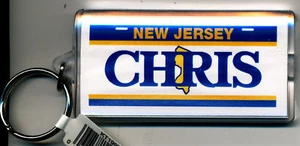 New Jersey Name Schlüsselanhänger Chris (LN-05-032) - Bild 1 von 1