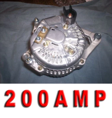 Nuevo alternador HD Jeep Wrangler Cherokee High Amp 1994 1995 1996 1997 1998 2,5 L Foto 1 de 3