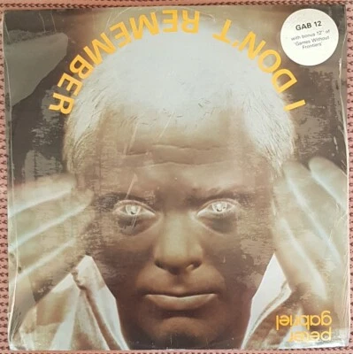 PETER GABRIEL I DON'T REMEMBER RARE UK DOUBLE PACK OF 2 X 12 INCH VINYLS, MINT - Image 1 of 2