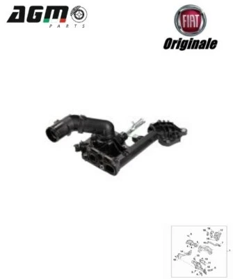 Thermostat Fluide Frigorigène Original Fiat Type 500X Jeep Renegade Compass - Photo 1/4