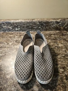 Scarpe Ilse Jacobsen 38 donna 8 grigio tulipano traforato sneakers comode - Foto 1 di 12