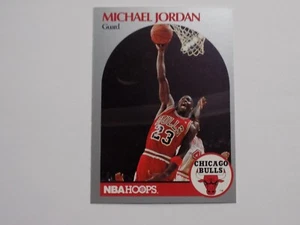 1990-91 NBA Hoops Michael Jordan Card #65 Bulls HOF - Bild 1 von 2
