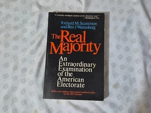DIE WAHRE MEHRHEIT: DIE KLASSISCHE PRÜFUNG AMERIKANISCH von Richard M. Scammon 1971 - Bild 1 von 6