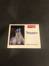 disney adventures in the magic kingdom nes Manual