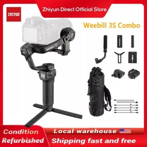 ZHIYUN Weebill 3S Combo Gimbal Stabilizer for DSLR Mirrorless Camera Kit Upgrade - Picture 1 of 16
