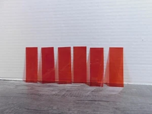 G1 TRANSFORMER RED TECH SPEC DECODER FILM LOT of 6 "NICE" - Picture 1 of 3
