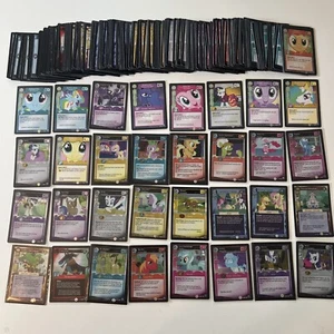 HUGE My Little Pony MLP CCG TCG Card Lot With UR R No Duplicates + 32 Foil Cards - Picture 1 of 17