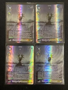 DIGIMON TCG 4x ANCIENTSPHINXMON BT18-084 Tamer's Box 2024 - ENG ENGLISH READY - Imagen 1 de 1