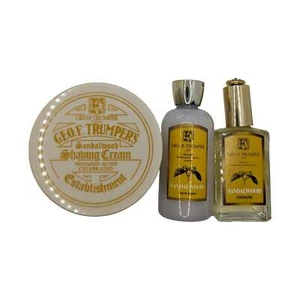 Sandalwood Shaving Cream, Aftershave & Cologne - by Geo F. Trumper (Used) - Picture 1 of 2
