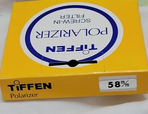 Vintage Tiffen 58mm 58 mm UV Polarizer NEW - Picture 1 of 6