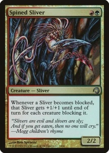 MTG Premium Deck Series: Slivers - Spined Sliver - Foil - Picture 1 of 1