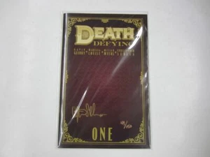 Zweiköpfige Presse DEATH DEFYING ein Comic signiert & nummeriert 49/150 - Bild 1 von 4