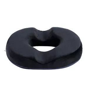 Donut Pillow Hemorrhoid seat Cushion Memory Foam Office Car Sciatica Pain Relief - Picture 1 of 6