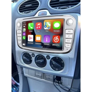For Ford Focus MK2 MK II 2004-2011 Autoradio Apple Carplay GPS Android 15 2+64GB - Picture 1 of 24