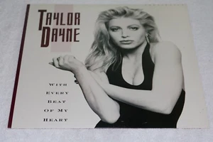Taylor Dayne With Every Beat Of My Heart 12" 1989 US MINT Vinyl Single Synth-Pop - Picture 1 of 4