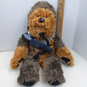Build-A-Bear Star Wars Chewbacca Crossbow Blaster Wookie Sci-fi Plush Toy - Picture 1 of 6