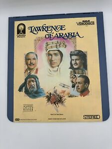 RCA Videodiscs Lawrence of Arabia Movie 1962 Peter O'Toole David Lean 2 discs