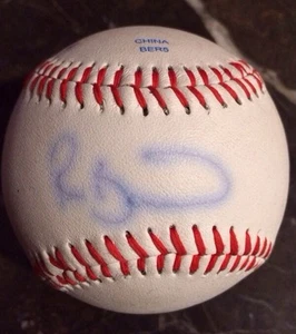 RICKEY BOTTALICO AUTOGRAPHED SIGNED BASEBALL SNOW WHITE CUBS OFFICIAL LEAGUE - Picture 1 of 6