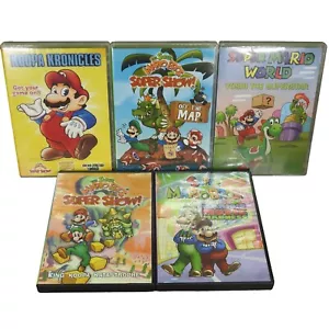 (5) Super Mario Bros DVD Movies: Koopa Kronicles Super Show Off the Map - Picture 1 of 2