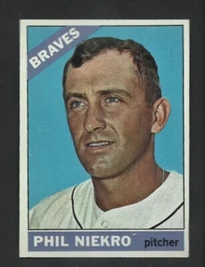 PHIL NIEKRO 1966 TOPPS NM #28 BRAVES - Picture 1 of 1