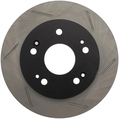 Rotor trasero izquierdo StopTech para ranura eléctrica ranurado 06-08 Honda Civic Si Foto 1 de 4