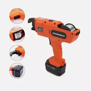 Máquina de atado de barras de refuerzo automática de 8-34 mm herramienta de encuadernación de barras de acero - Imagen 1 de 6