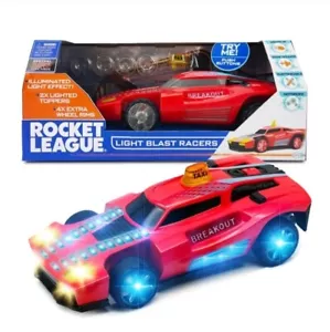 Rocket League Light Blast Racers with 4 Extra Wheel Rims Car Eletronic NEW - Picture 1 of 3